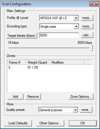 codec xvid pour virtualdub